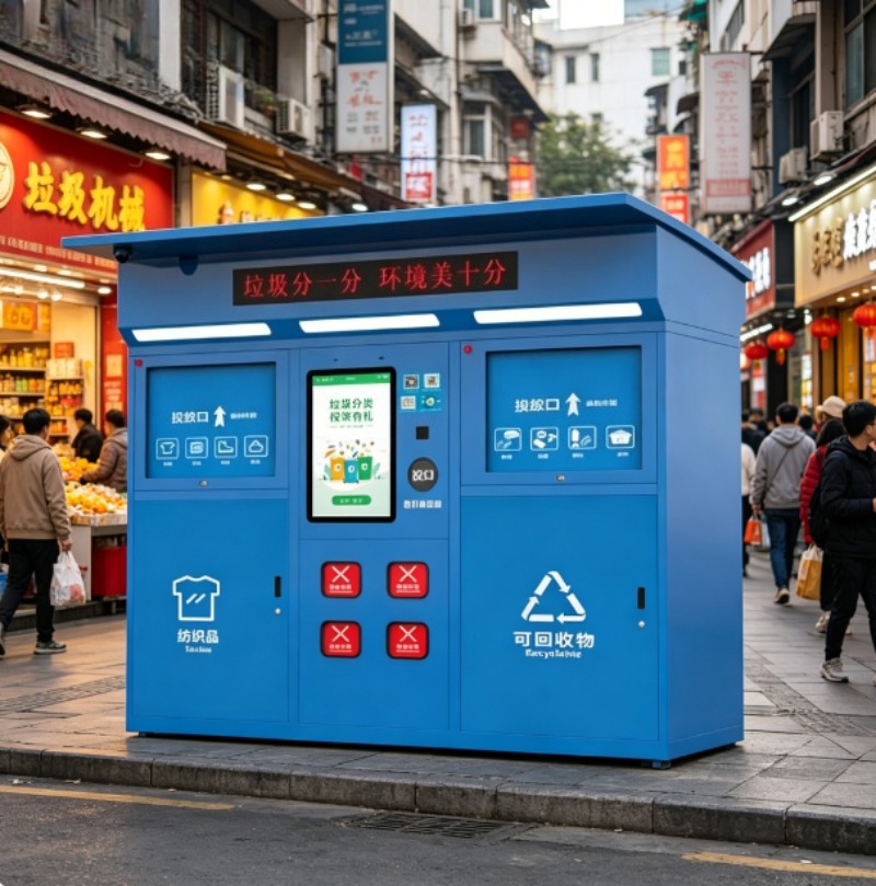 Vending Machine Qr Code - Mesin Penjual Balik untuk Sampah Daur