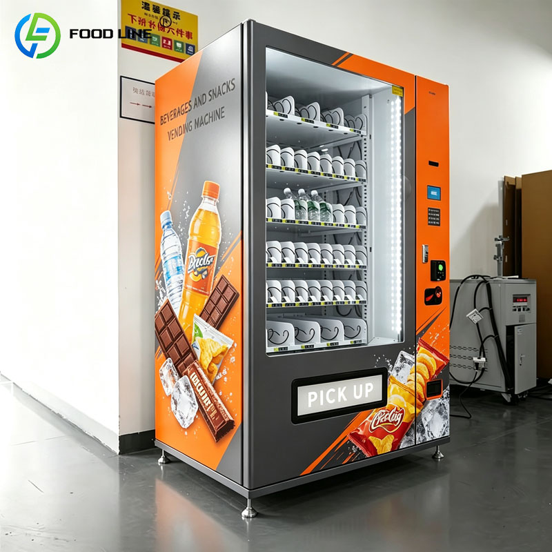 Popcorn Vending Machine - Mesin Penjual Otomatis Snack, Permen, Minuman,