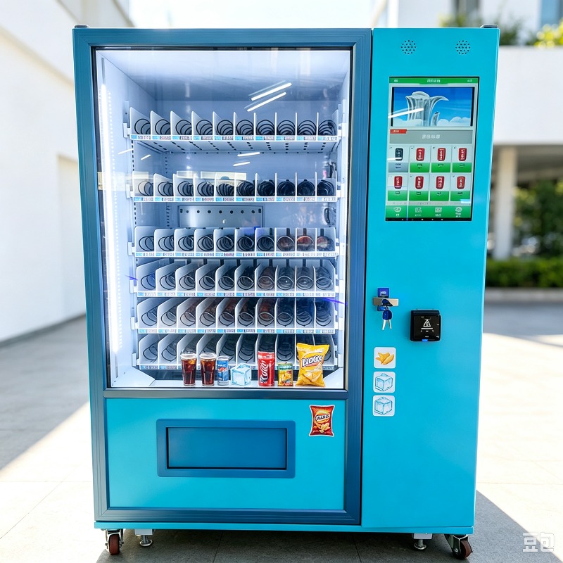 Vending Machine Qr Code - Mesin Penjual Makanan Ringan Layar Sentuh