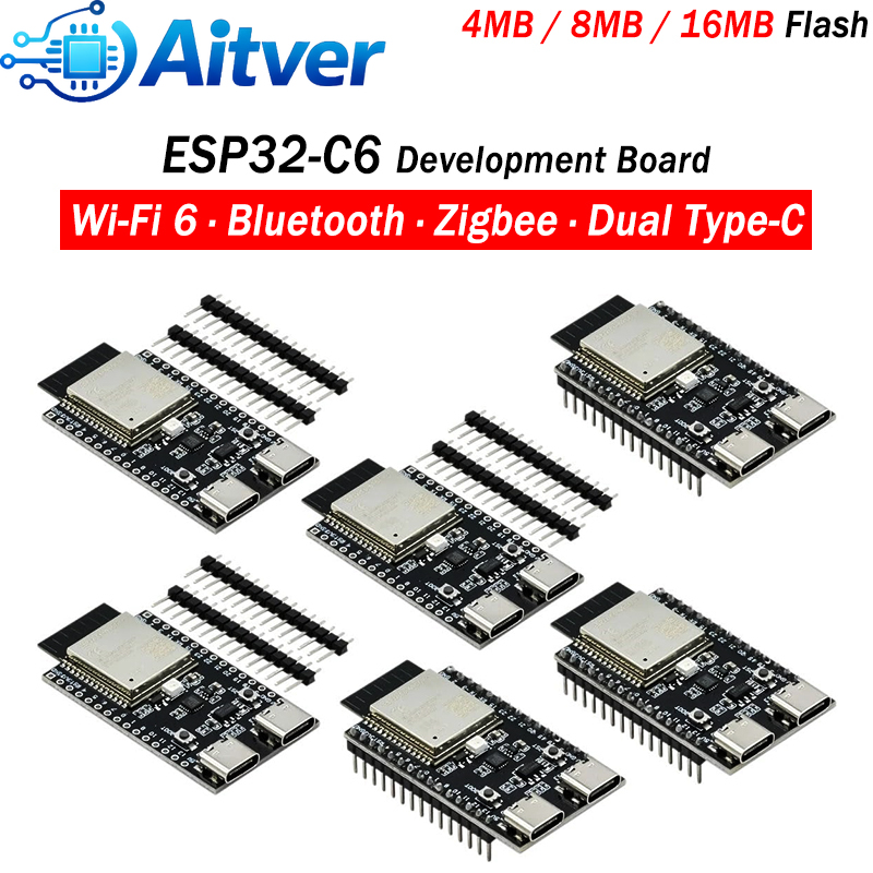 Arduino Vending Machine Project - Papan Pengembangan ESP32 C6 WiFi6 BLE5