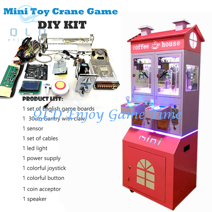 Crane Claw Motor - Mini Gantry Stainless Steel dengan Cakar