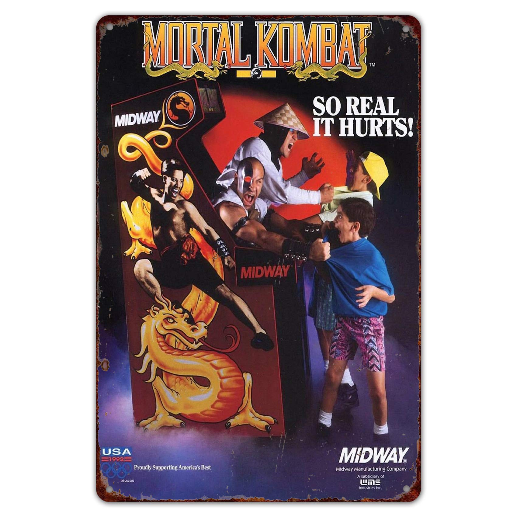 Arcade X - Papan Logam 8
