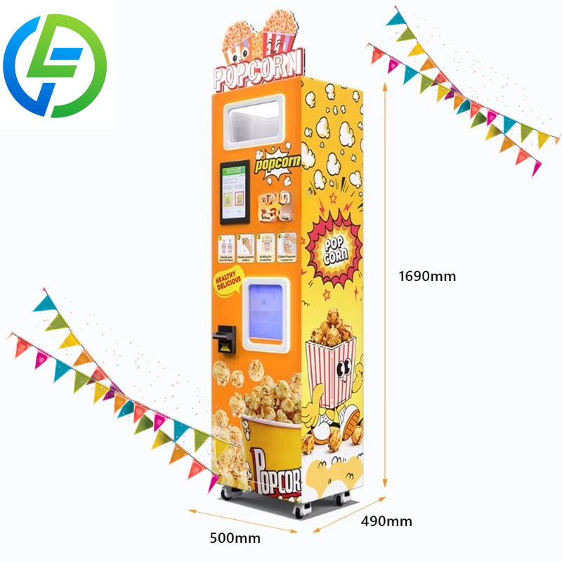 Popcorn Vending Machine - Mesin Penjual Popcorn Otomatis 24/7 yang