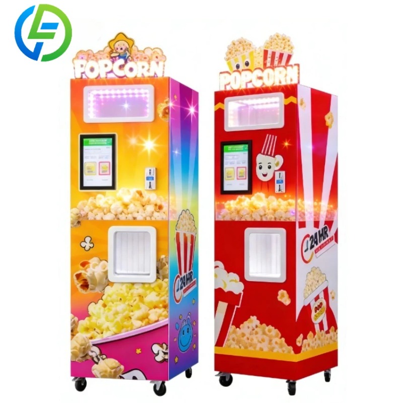 Popcorn Vending Machine - Mesin Penjual Popcorn Otomatis Model Baru