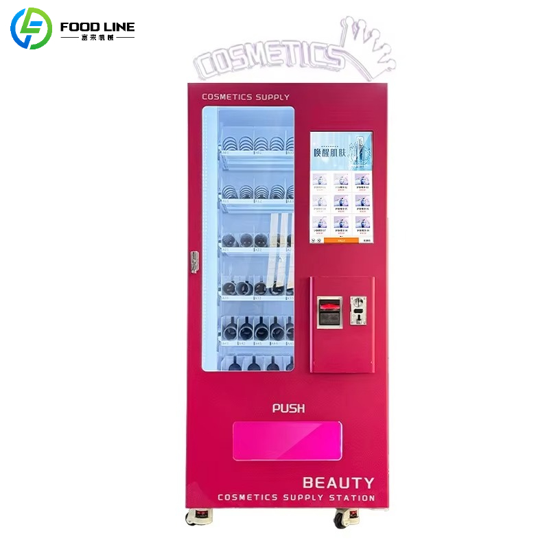 Vending Machine Qr Code - Mesin Penjual Otomatis Kombinasi Kosmetik Teknologi