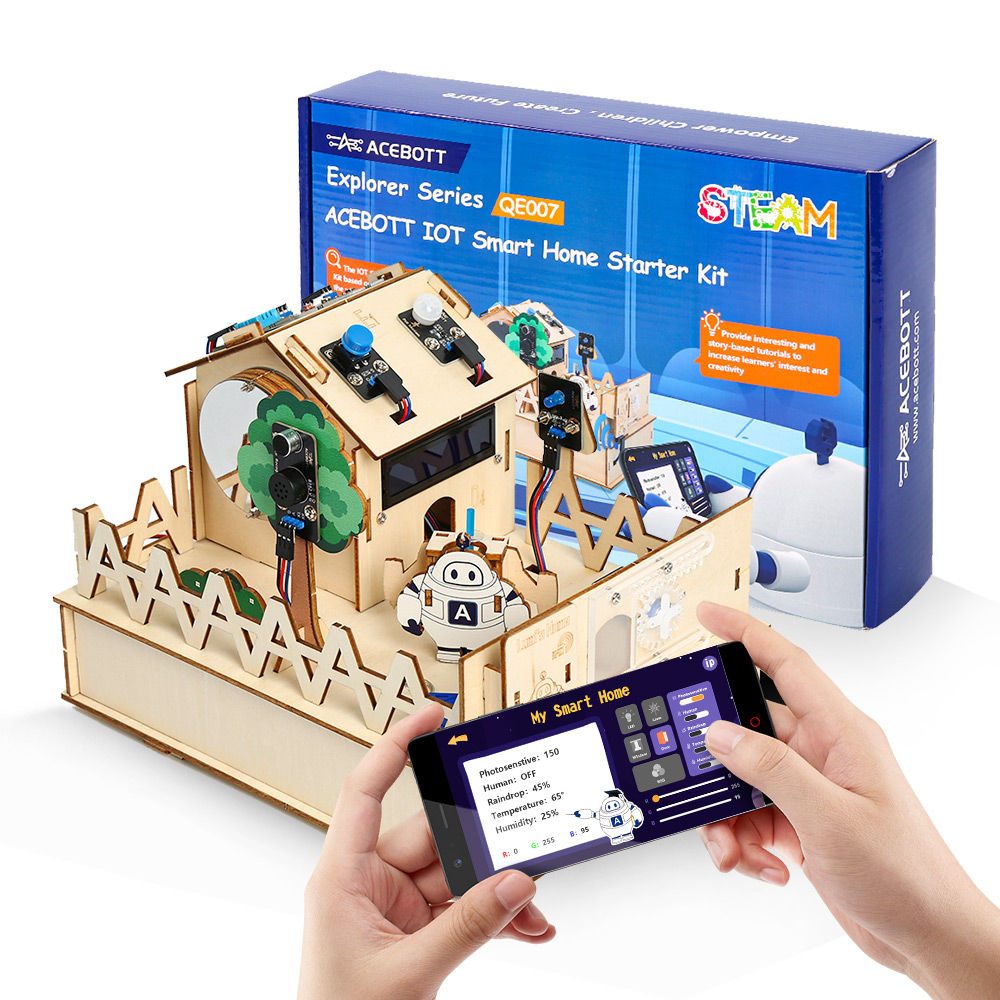 Arduino Vending Machine Project - ACEBOTT Kit rumah cerdas DIY untuk