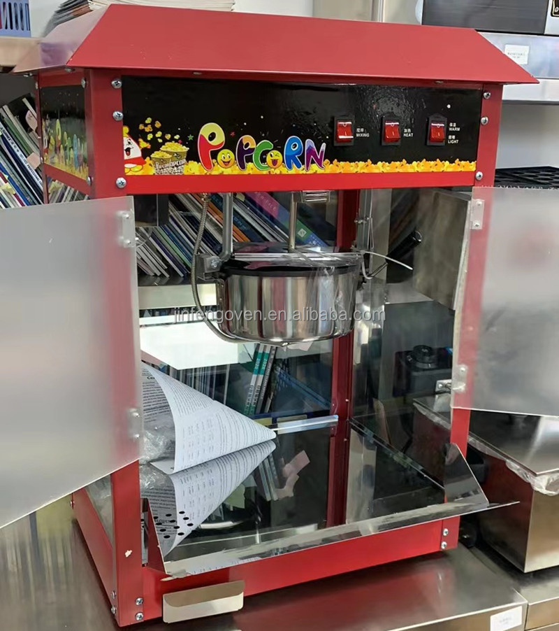 Popcorn Vending Machine - Mesin Pembuat Popcorn Industri Otomatis Komersial