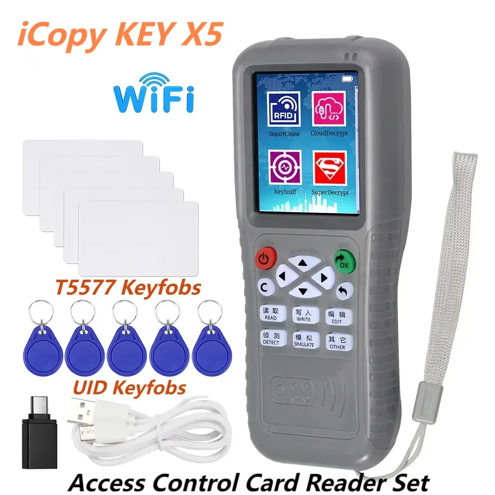 Nfc Card Reader Vending - Pemrogram USB ID IC 125KHz 13.56MHz