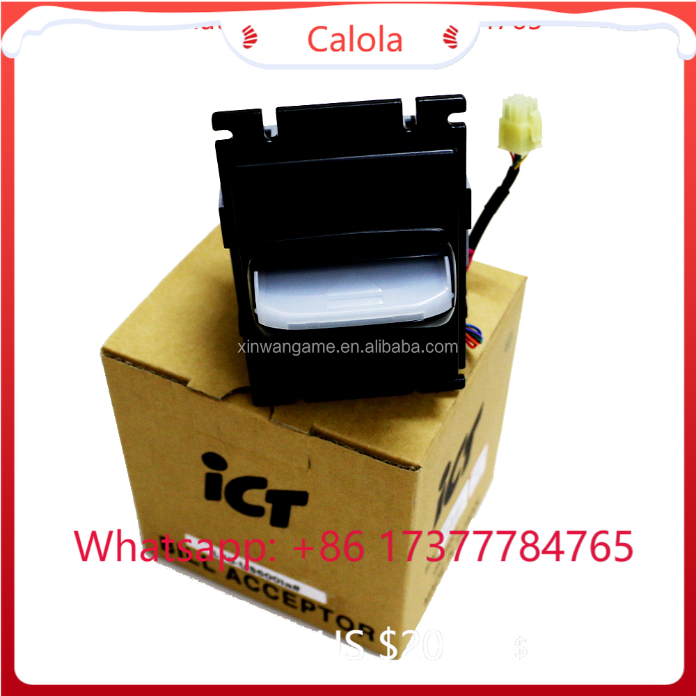 Arcade Vending & Laundry Revenue - Validator Uang Kertas ICT L70, Kotak