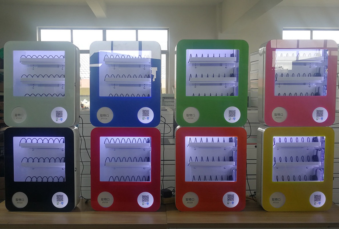 Mesin Penjual Otomatis Kecil u - Vending Machine Qr Code ulasan dan harga