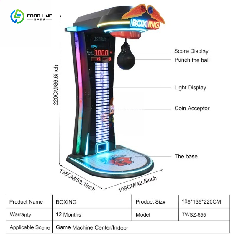 Mesin Arcade Tinju Kustom Pera - Arcade Machine Profit ulasan dan harga