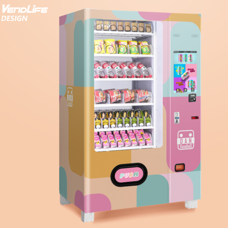 Mesin Penjual Otomatis Snack d - Popcorn Vending Machine ulasan dan harga