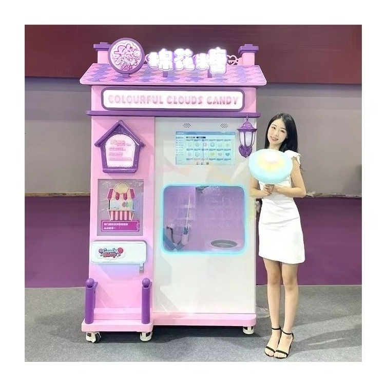 Mesin Penjual Permen Kapas Oto - Candy Vending Machine ulasan dan harga