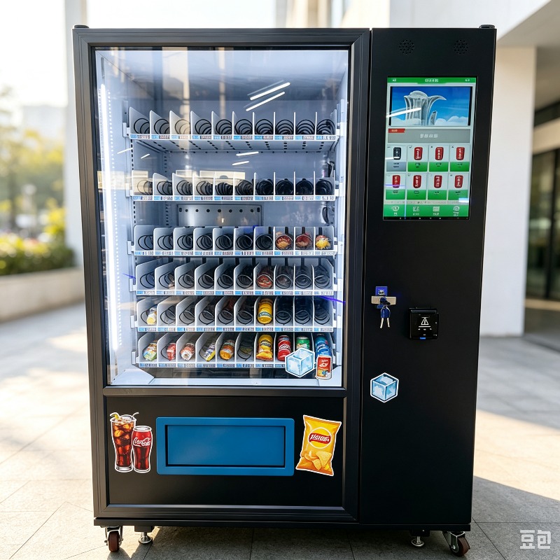 Mesin Penjual Makanan Ringan L - Vending Machine Qr Code ulasan dan harga