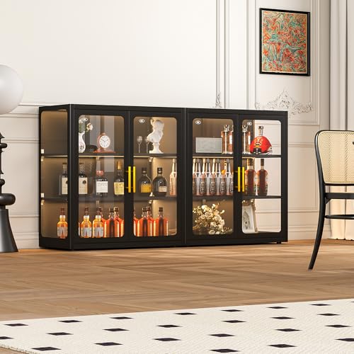 Lemari Pajangan dengan Pintu K - Glass Cabinet Display ulasan dan harga