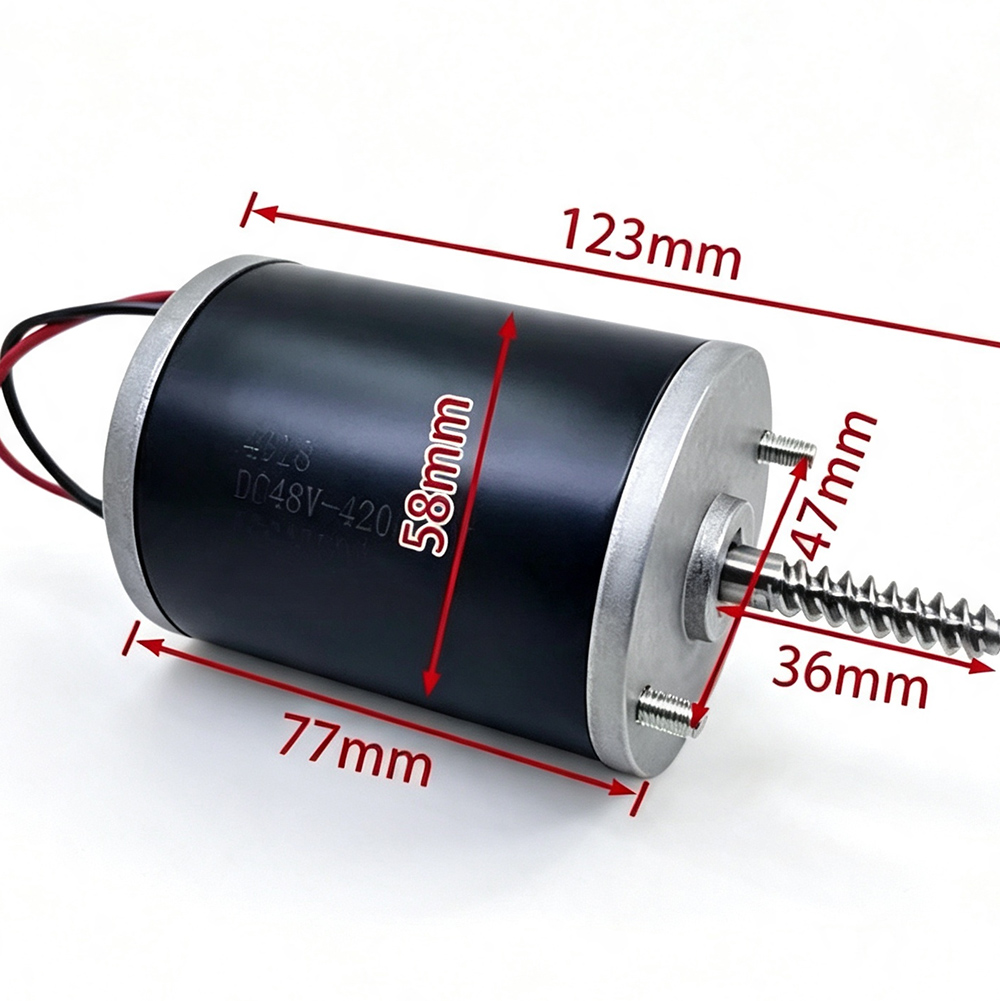 Motor DC Kecepatan Tinggi 48V  - Crane Claw Motor ulasan dan harga