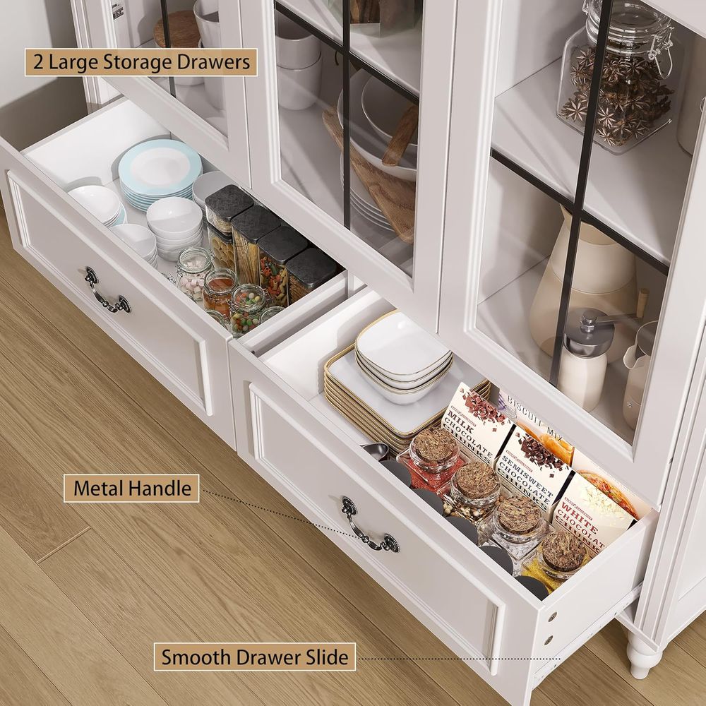 Lemari dapur berbentuk lengkun - Glass Cabinet Display ulasan dan harga