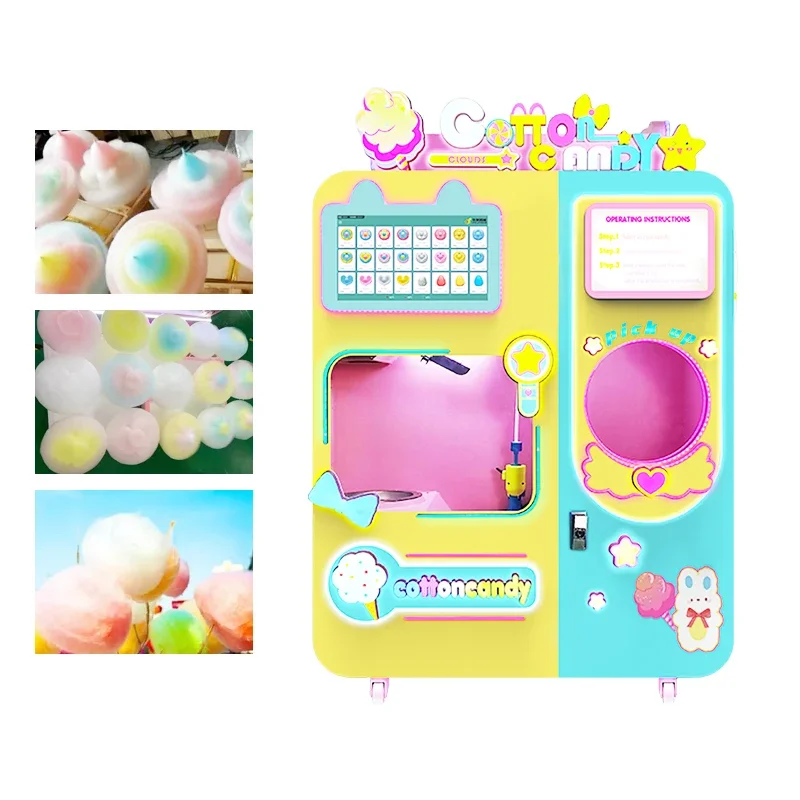 Mesin Penjual Permen Kapas Ber - Candy Floss Machine ulasan dan harga
