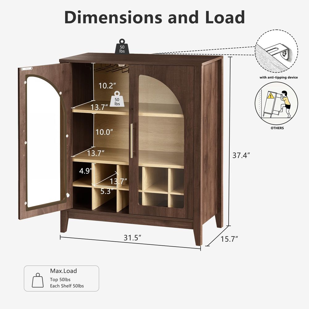 Lemari Penyimpanan Tinggi deng - Glass Cabinet Display ulasan dan harga