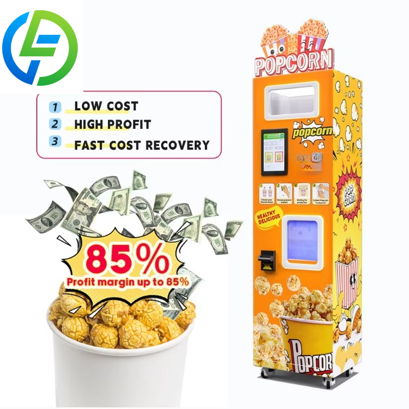 Mesin Penjual Popcorn Otomatis - Popcorn Vending Machine ulasan dan harga