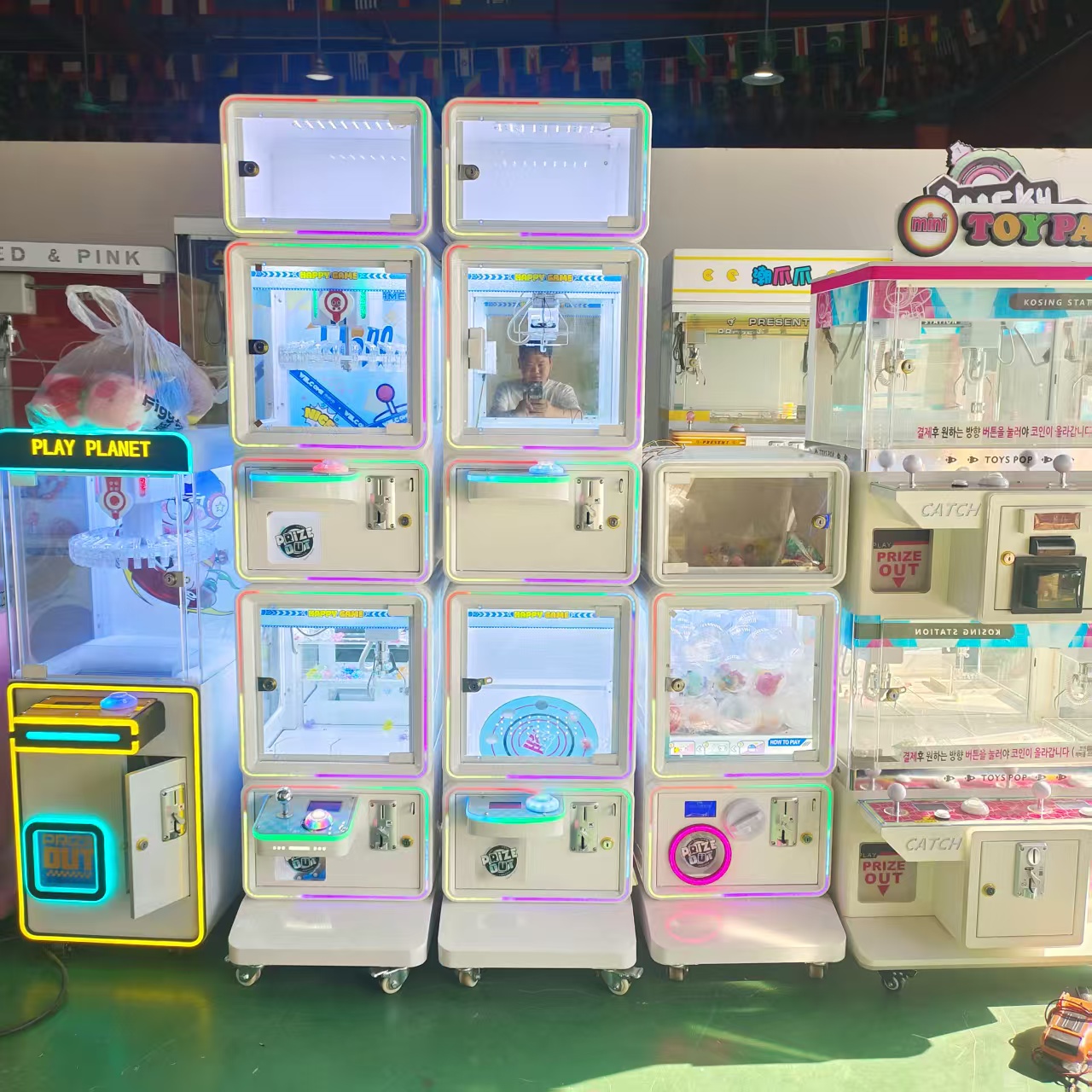 Mesin Cakar Mini Mega Komersia - Arcade Machine Profit ulasan dan harga