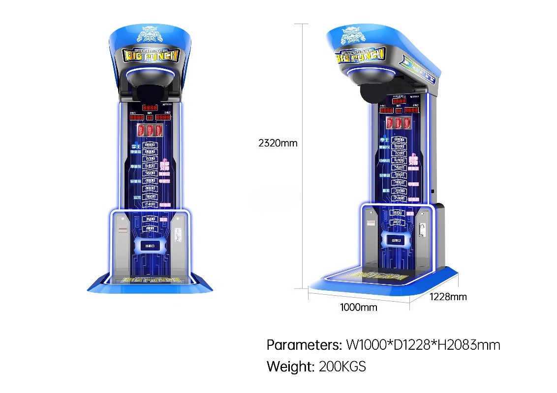 Mesin Tinju Ultimate Big Punch - Arcade Vending & Laundry Revenue ulasan dan harga