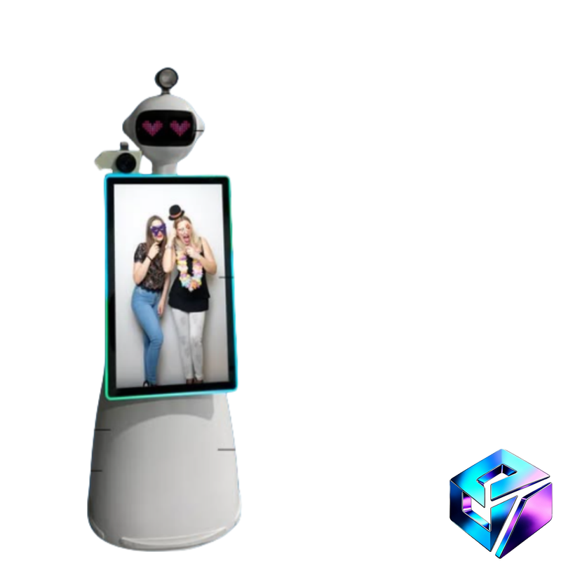 Robot Photo Booth Humanoid 360 - Photo Booth Machine ulasan dan harga