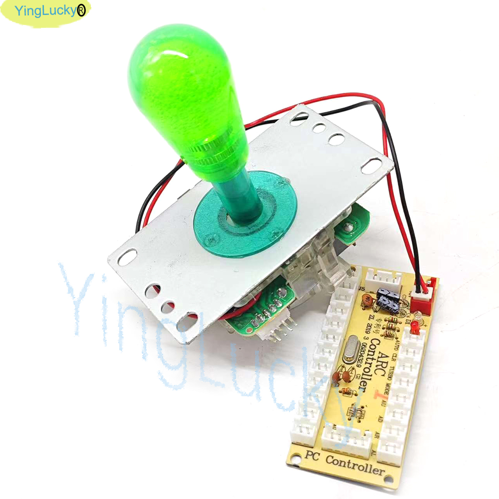 Arcade LED joystick 5V diteran - Arcade Vending & Laundry Revenue ulasan dan harga
