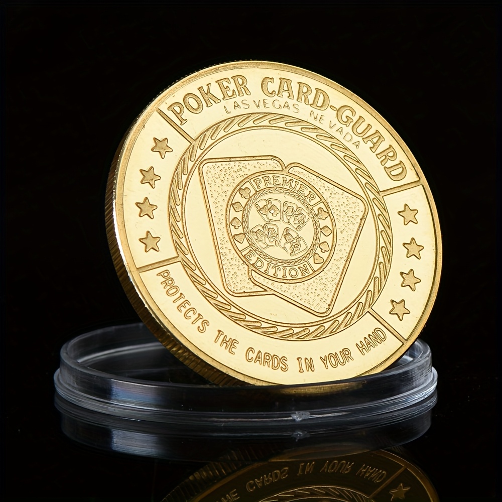 5 Buah Pelindung Kartu Poker K - Token Coin Mechanism ulasan dan harga
