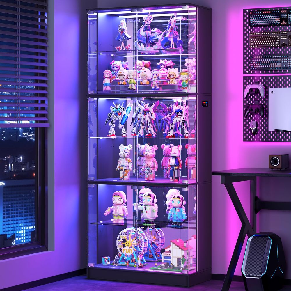 Lemari Pajangan dengan Pintu K - Glass Cabinet Display ulasan dan harga