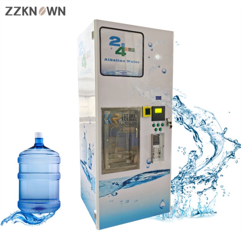 Mesin Penjual Es dan Air yang  - Vending Machine Qr Code ulasan dan harga