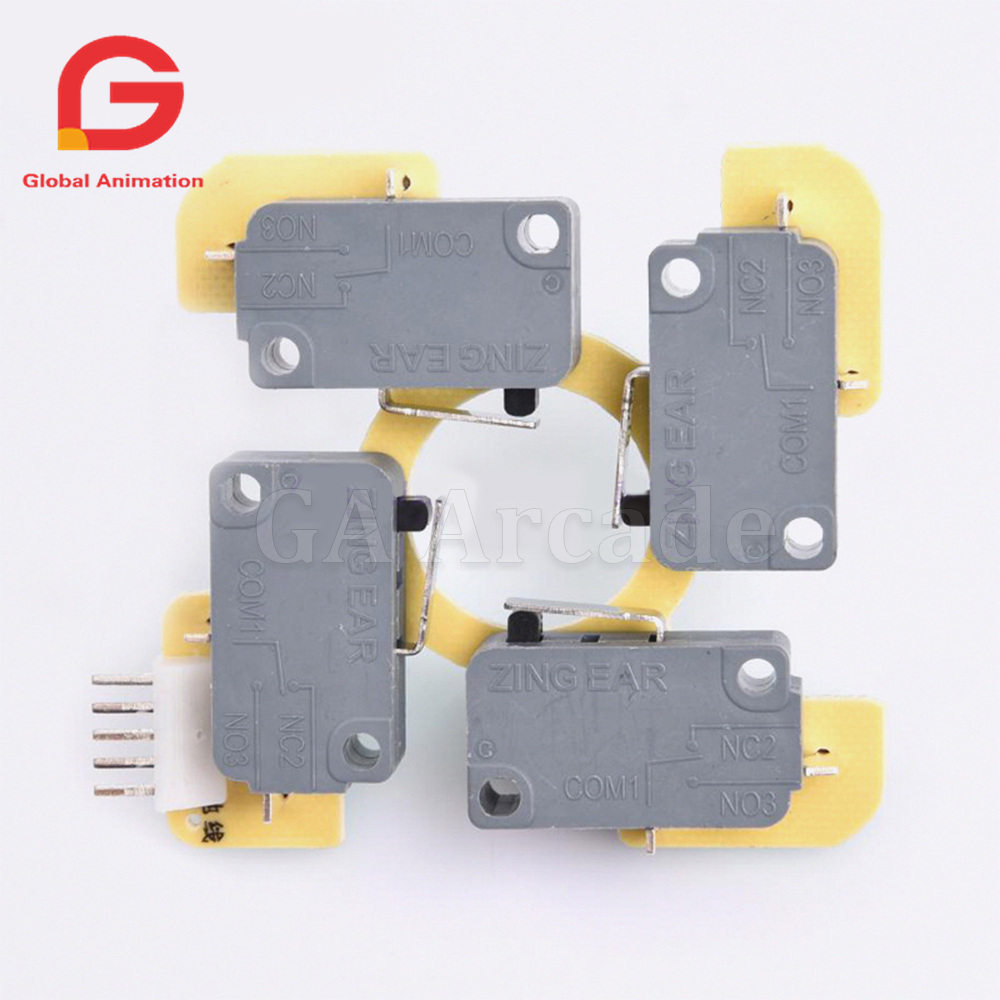 Sakelar mikro 5 Pin suku cadan - Joystick Arcade Parts ulasan dan harga