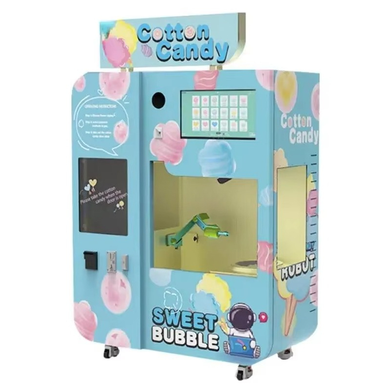 Mesin Penjual Permen Kapas Oto - Candy Vending Machine ulasan dan harga