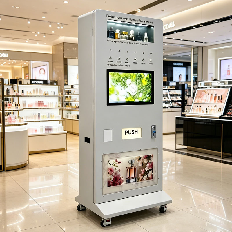 Mesin Penjual Parfum Otomatis  - Popcorn Vending Machine ulasan dan harga