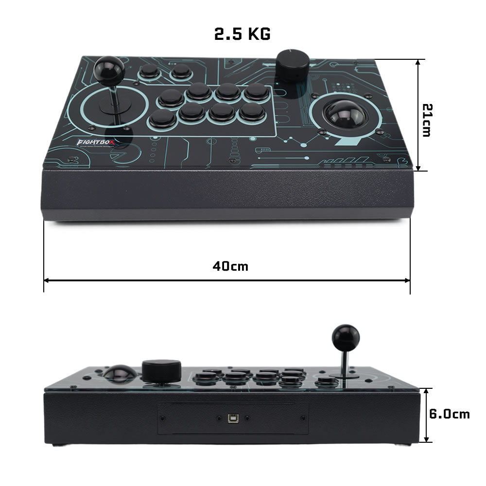 FightBox R10-PRO Joystick Pert - Trackball Controller Arcade ulasan dan harga