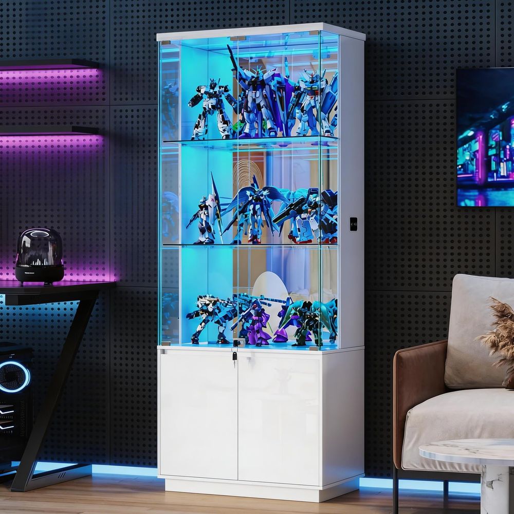 71 Lemari Pajangan dengan Pint - Glass Cabinet Display ulasan dan harga