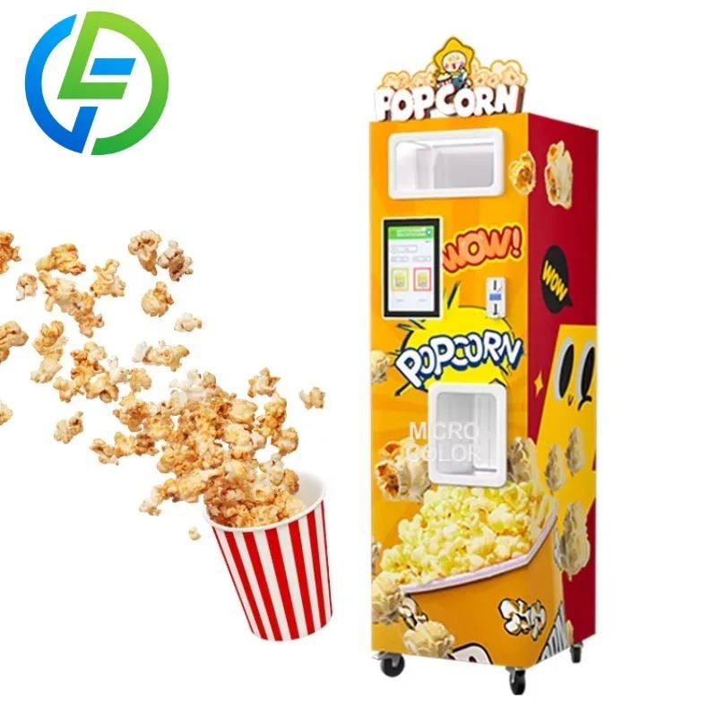 Mesin Penjual Popcorn Otomatis - Popcorn Vending Machine ulasan dan harga