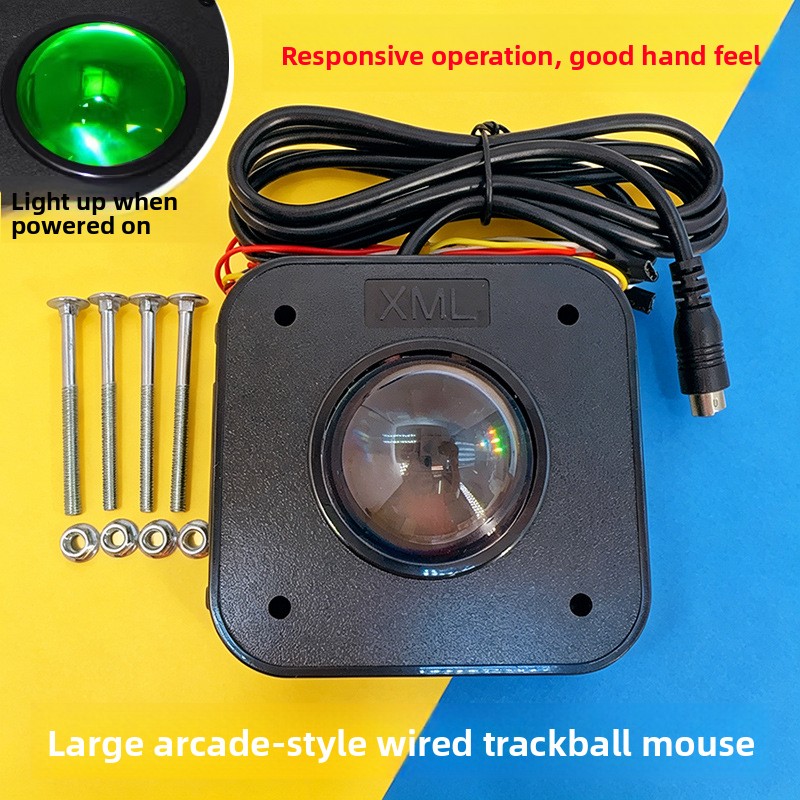 Aksesori Game Arcade Trackball - Trackball Controller Arcade ulasan dan harga