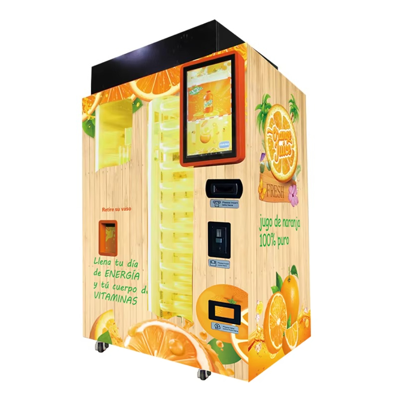 Mesin Penjual Jus Jeruk Peras  - Vending Machine Qr Code ulasan dan harga
