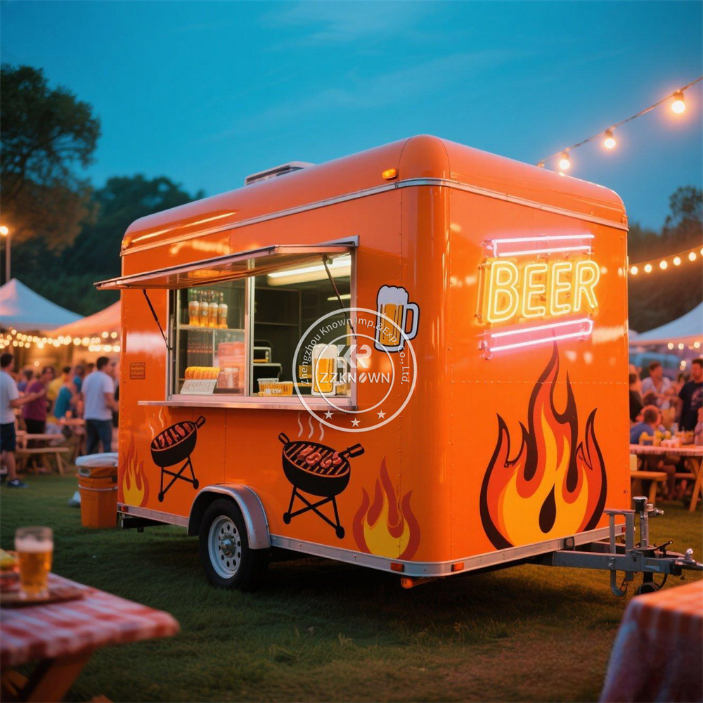 Truk Makanan Cepat Saji Standa - Hot Dog Vending Cart ulasan dan harga
