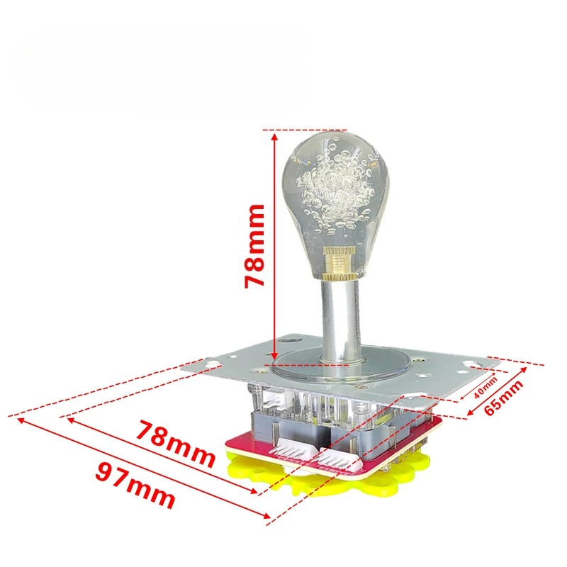 Joystick LED Warna-warni Pende - Joystick Arcade Parts ulasan dan harga