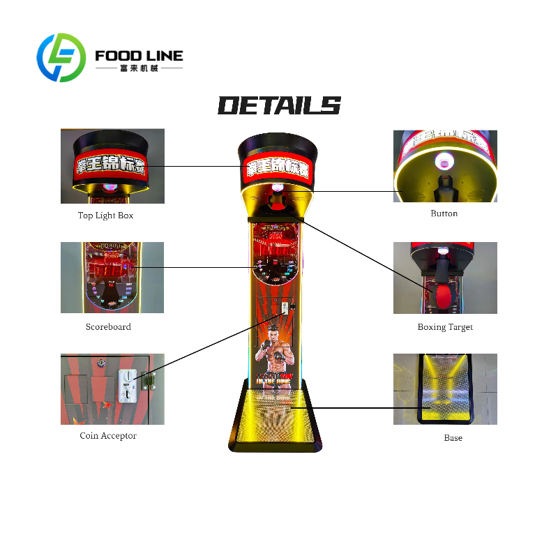 Mesin Permainan Tinju Elektron - Arcade Vending & Laundry Revenue ulasan dan harga