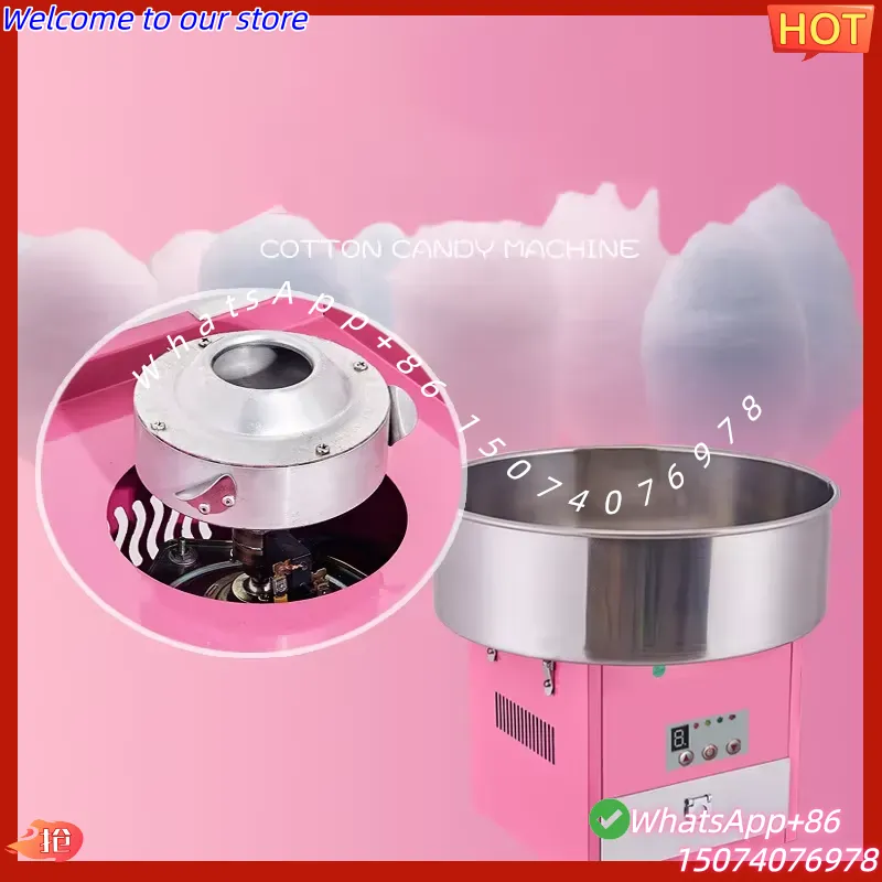 Mesin Pembuat Gula Kapas Otoma - Candy Floss Machine ulasan dan harga