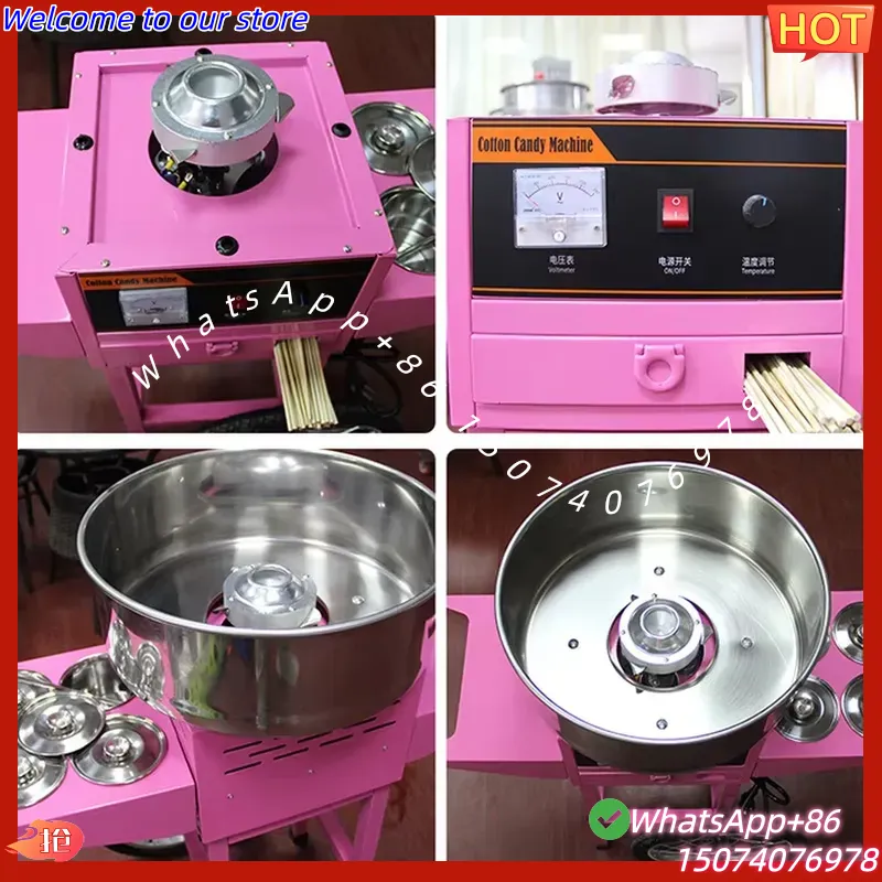 Mesin Pembuat Gula Kapas Otoma - Candy Floss Machine ulasan dan harga