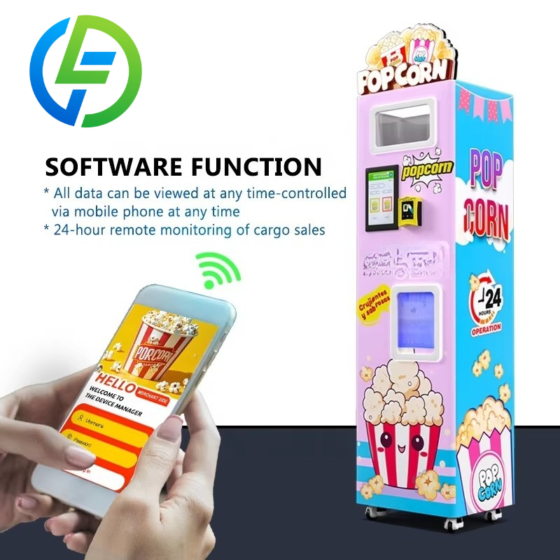 Mesin Pembuat Popcorn Otomatis - Popcorn Vending Machine ulasan dan harga
