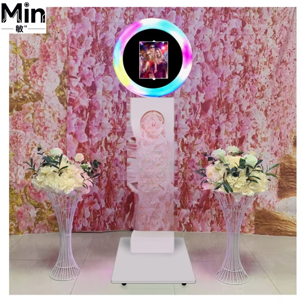 Mesin Photo Booth Portabel 360 - Photo Booth Machine ulasan dan harga