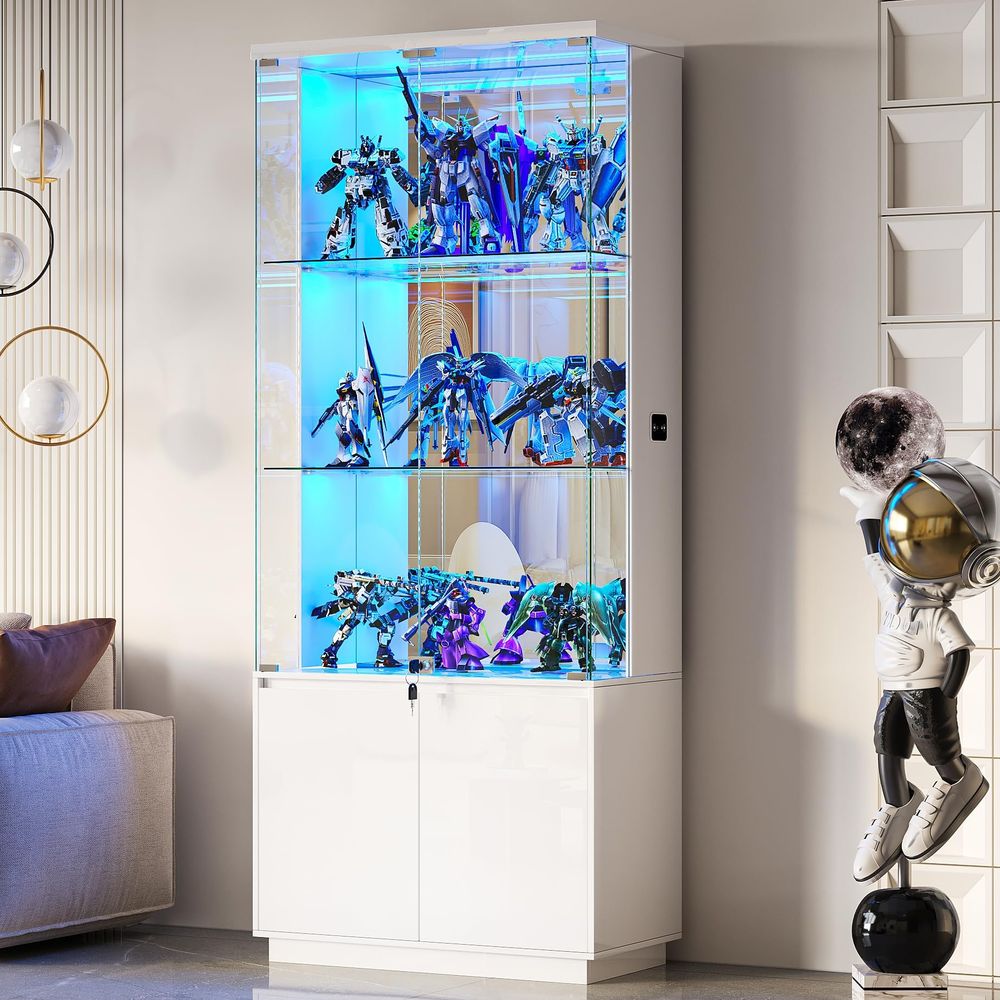 Lemari Pajangan Tinggi 71 deng - Glass Cabinet Display ulasan dan harga