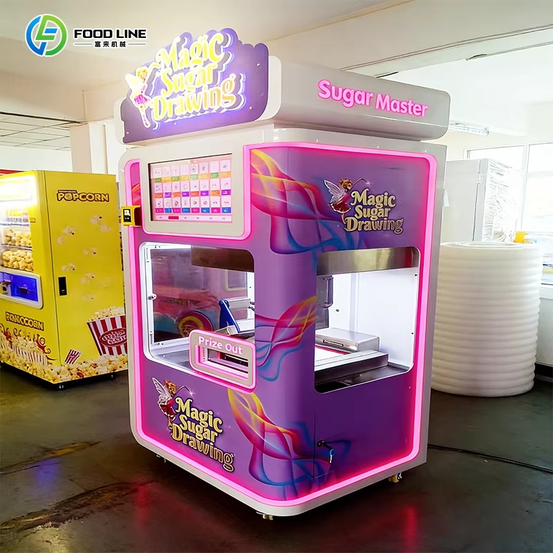 Mesin Penjual Otomatis Lukisan - Popcorn Vending Machine ulasan dan harga